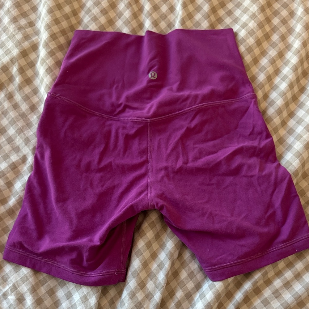 lululemon athletica Magenta Bike Shorts